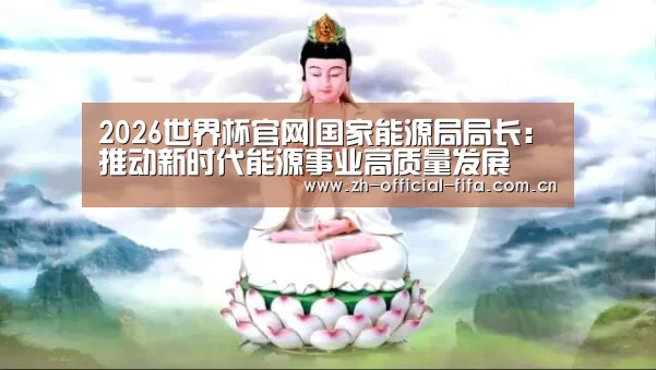 2026世界杯官网|国家能源局局长:推动新时代能源事业高质量发展(图3) 世界杯买球
